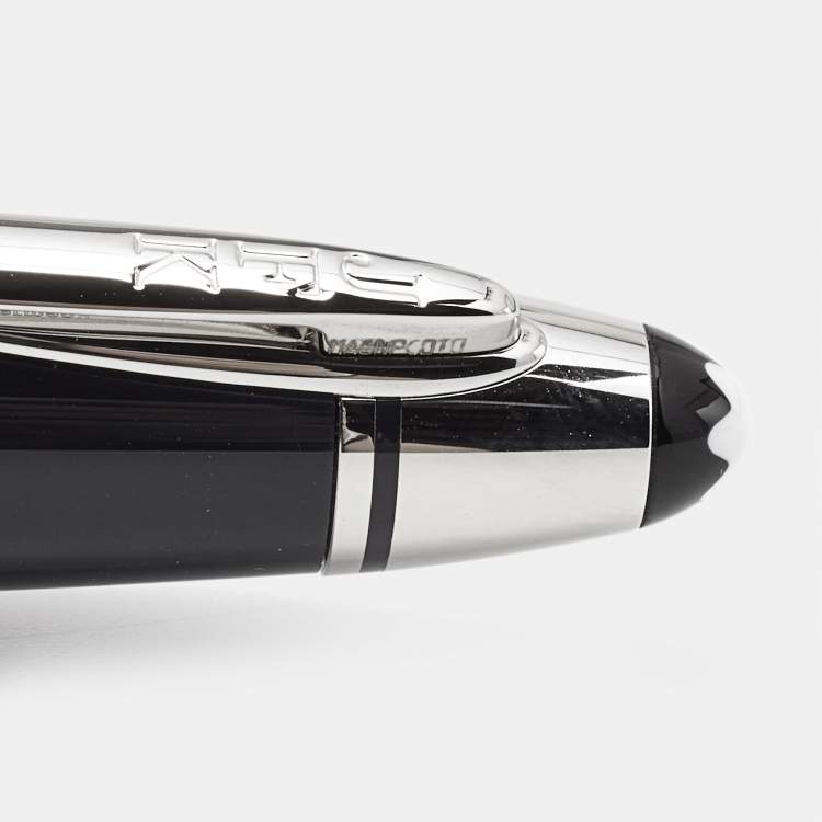 Pre Owned Montblanc John F. Kennedy Special Edition Resin Silver Tone Ballpoint Pen