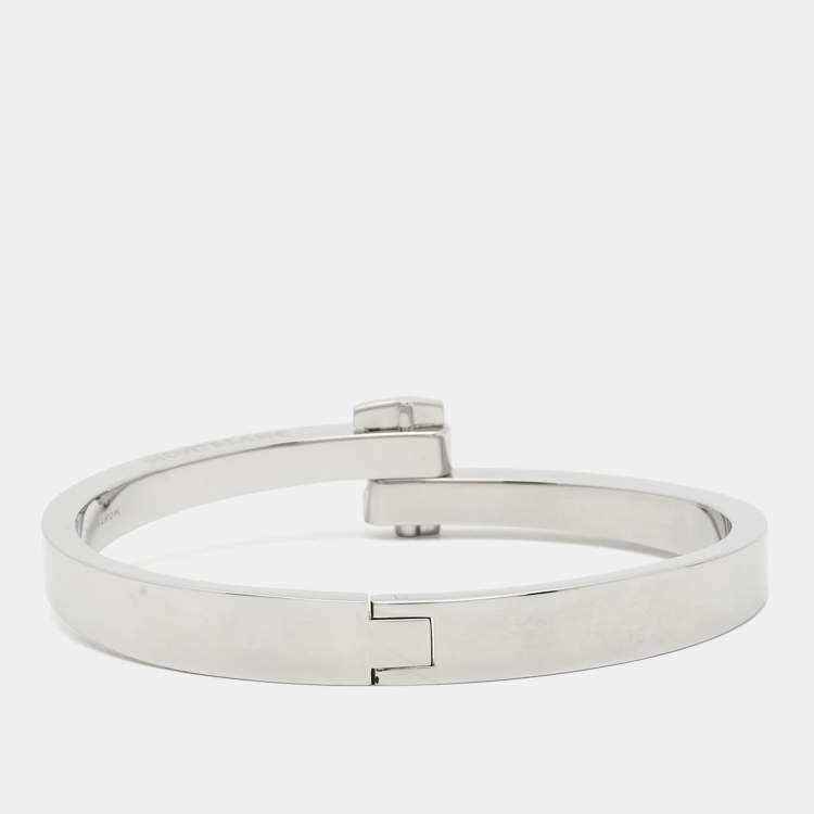 Pre Owned Montblanc Urban Spirit Stainless Steel Bangle Bracelet 68