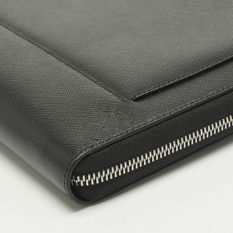 Pre Owned Montblanc Black Leather Sartorial Notebook Holder