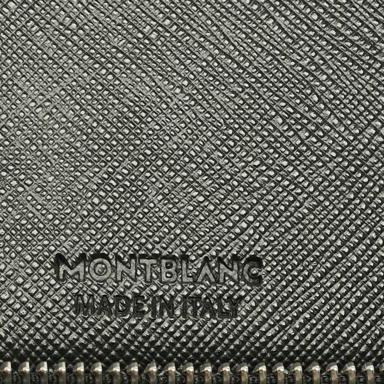 Pre Owned Montblanc Black Leather Sartorial Notebook Holder
