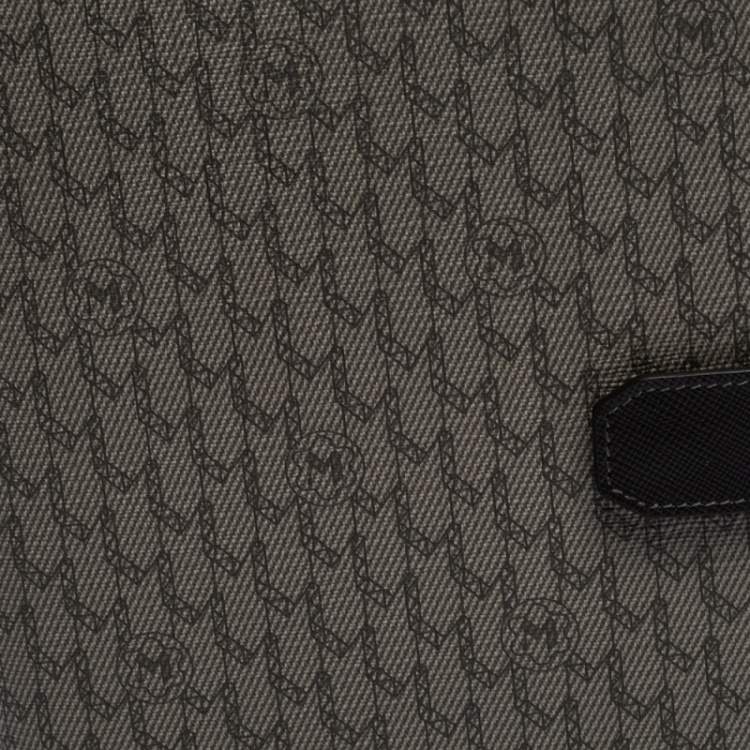 Pre Owned Montblanc Brown Monogram Coated Canvas Agenda Organizer