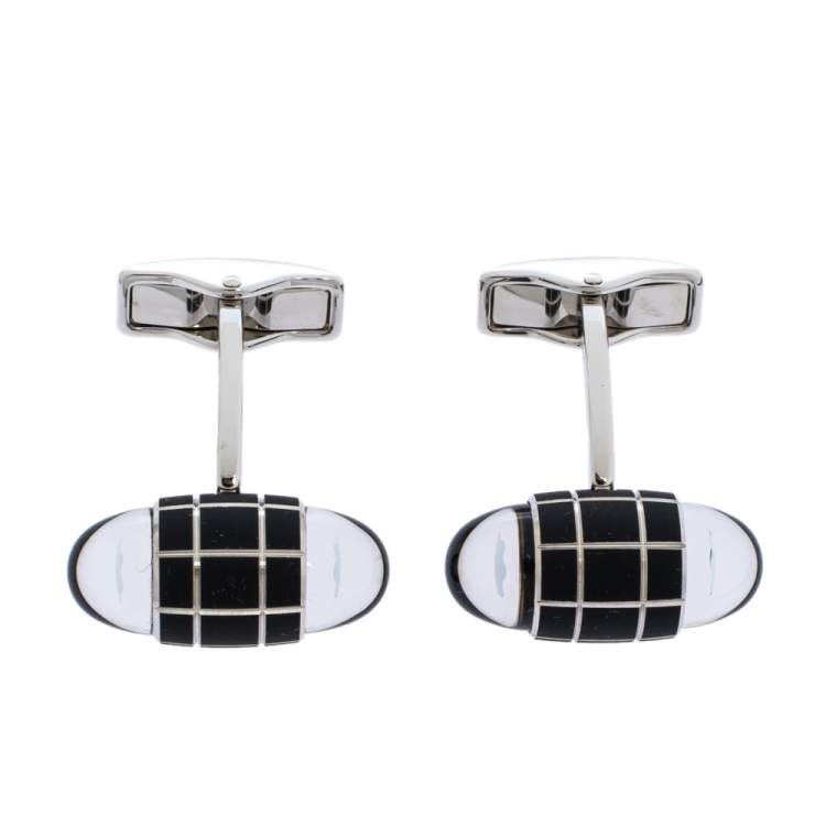 مملوكة مسبقًا Montblanc Contemporary Collection UrbanWalker Floating Star Cufflinks