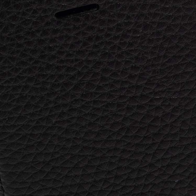 Pre Owned Montblanc Black Leather Sartorial iPhone 8 Flip Case