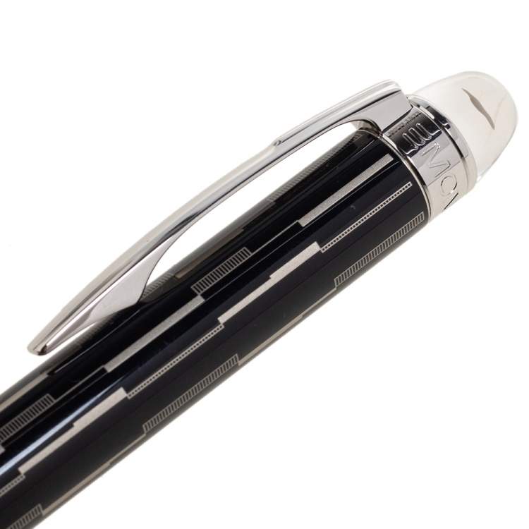 Pre Owned Montblanc StarWalker Black Mystery Ballpoint Pen