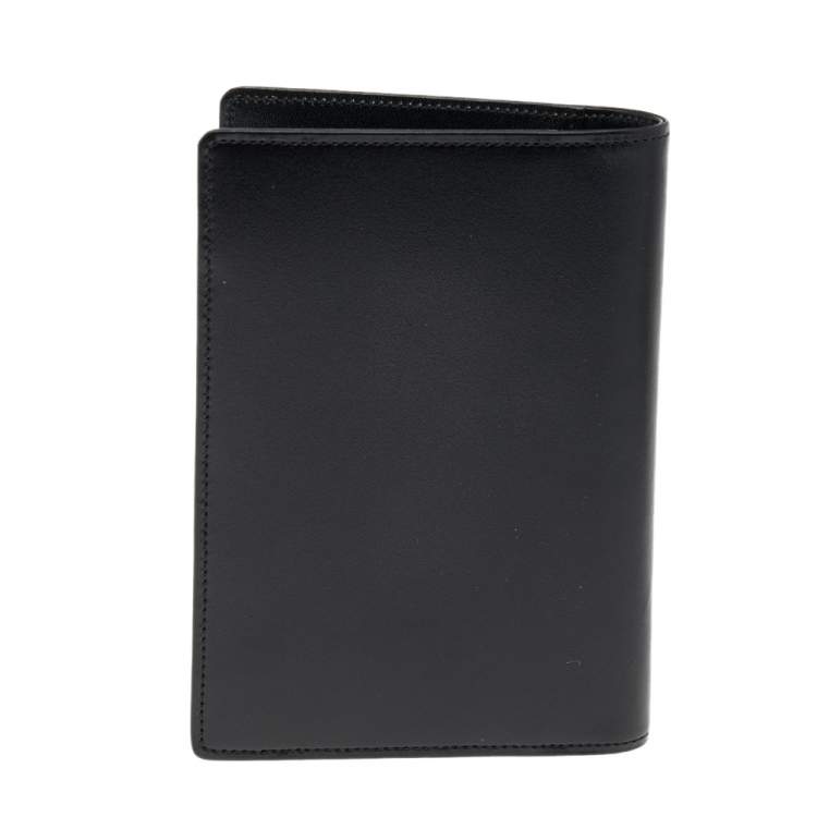 Pre Owned Montblanc Black Leather Meisterstück Pocket Notebook