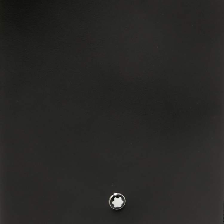 Pre Owned Montblanc Black Leather Meisterstück Passport Holder