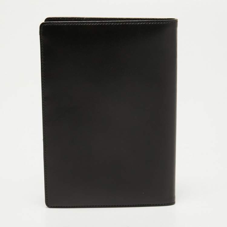 Pre Owned Montblanc Black Leather Meisterstück Passport Holder