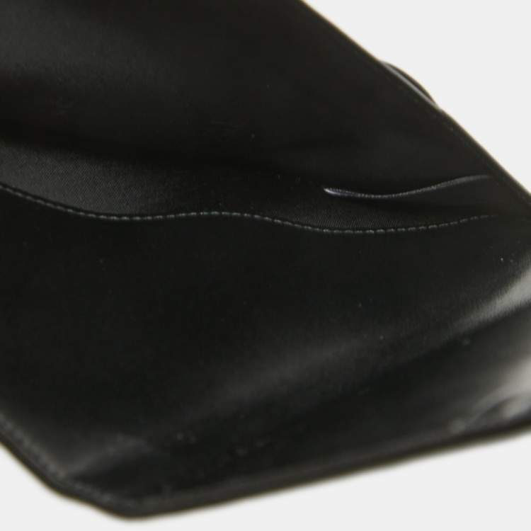Pre Owned Montblanc Black Leather Meisterstück Passport Holder
