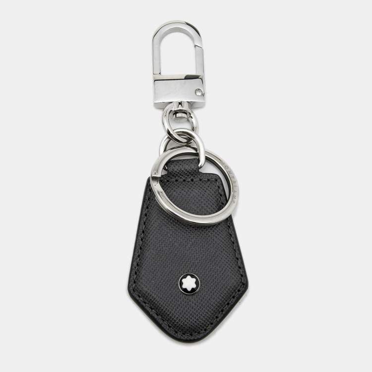 Montblanc Men's Sartorial Leather Key Fob