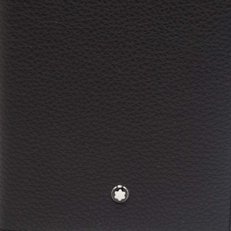 Pre Owned Montblanc Black Leather Meisterstück Passport Holder