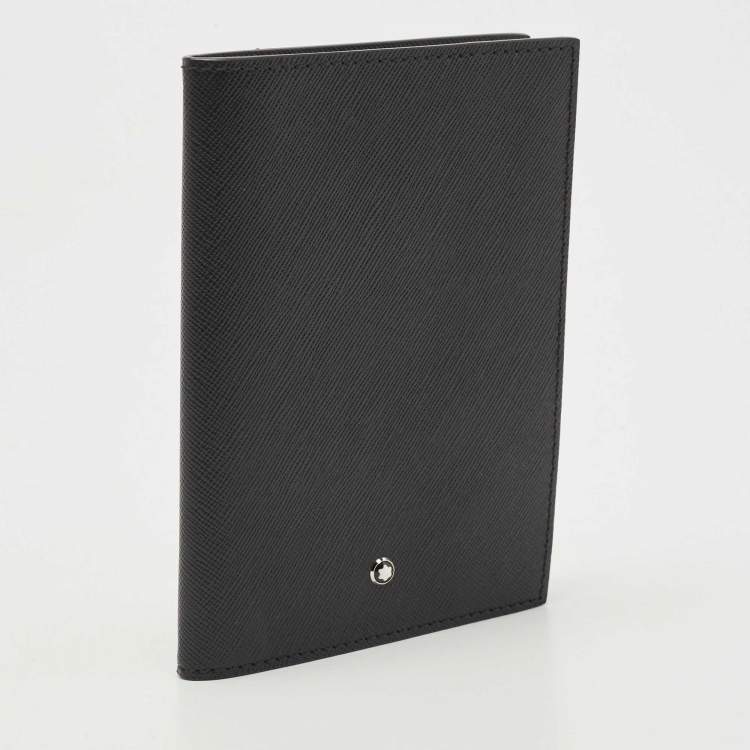 Pre Owned Mont Blanc Leather Sartorial Passport Holder