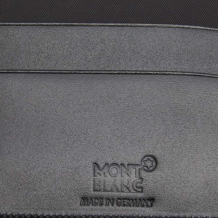 Pre Owned Montblanc Black Leather Conference Folder