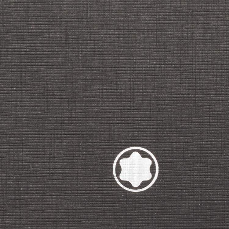 Pre Owned Montblanc Black Fine Stationery Notebook