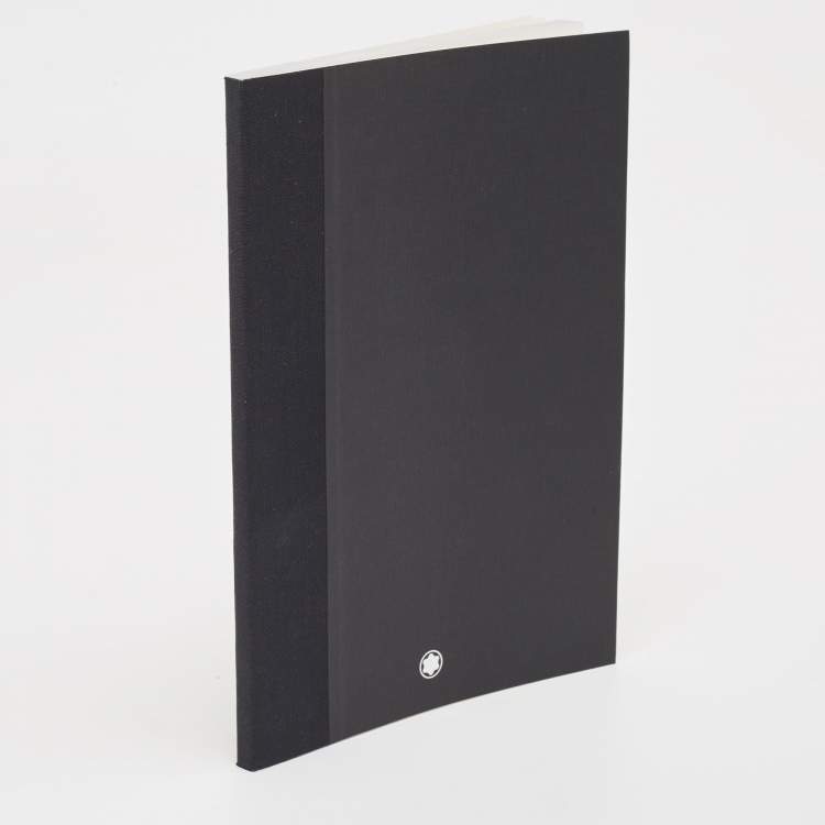 Pre Owned Montblanc Black Fine Stationery Notebook