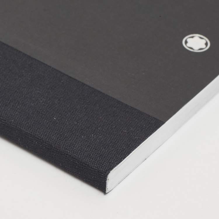 Pre Owned Montblanc Black Fine Stationery Notebook