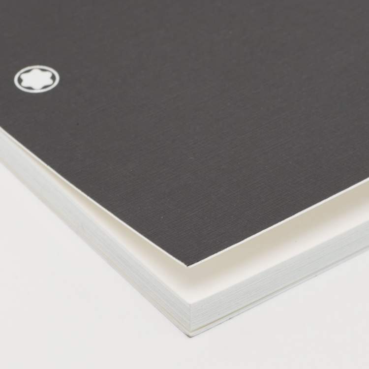 Pre Owned Montblanc Black Fine Stationery Notebook