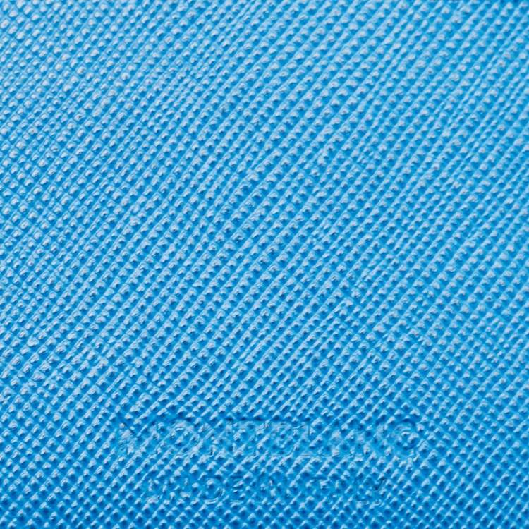 Pre Owned Montblanc Blue Leather Sartorial Card Holder