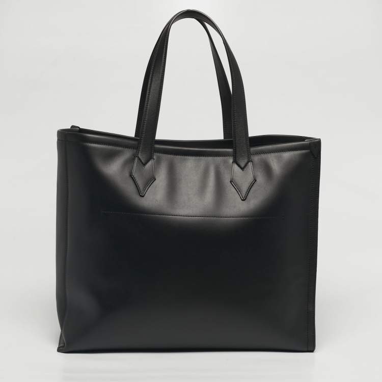Pre Owned Montblanc Black Leather Meisterstuck Soft Tote