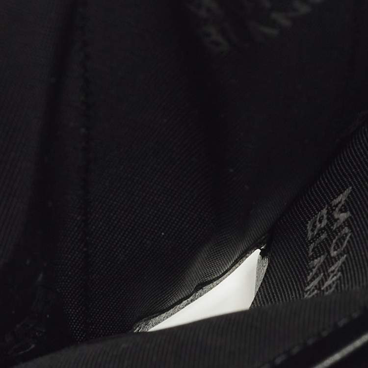 Pre Owned Montblanc Meisterstuck 6CC with 2 View Pockets Black Leather Bifold Wallet