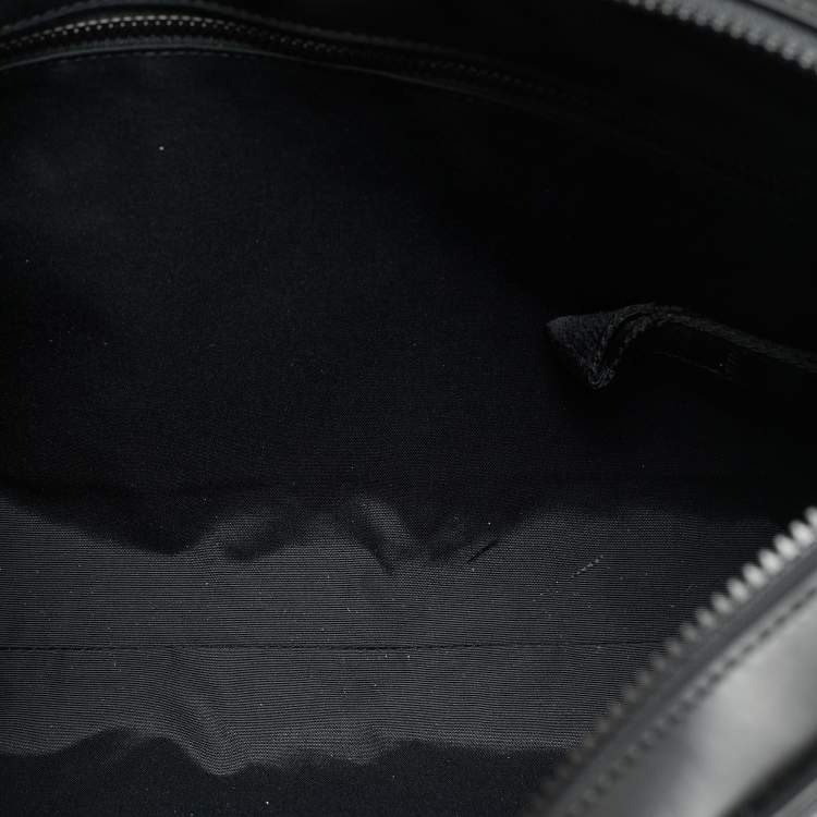 Pre Owned Montblanc Extreme 3.0 Thin Black Leather Briefcase