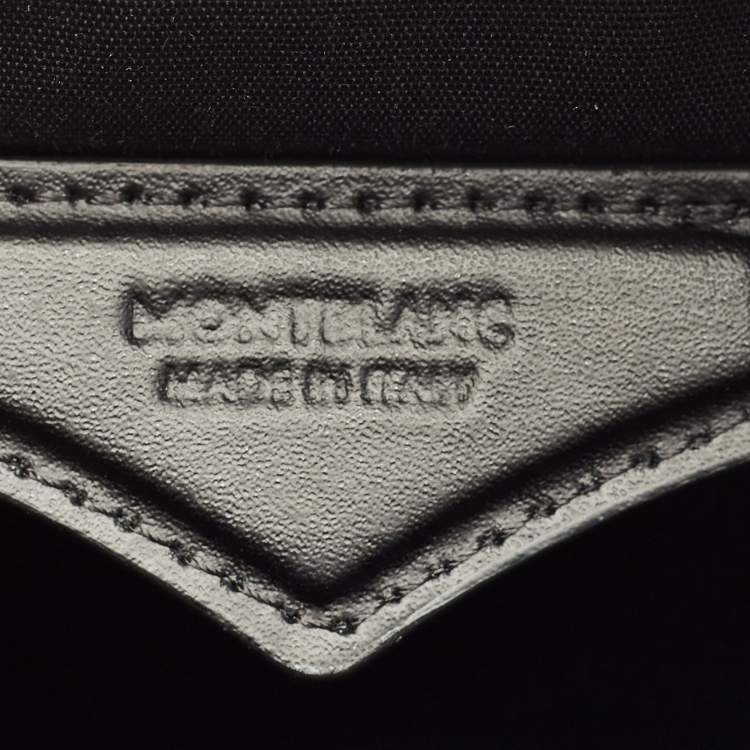 Pre Owned Montblanc Sartorial Medium Black Leather Document Case