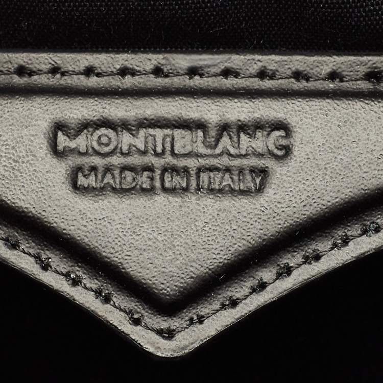 Pre Owned Montblanc Sartorial Medium Black Leather Document Case