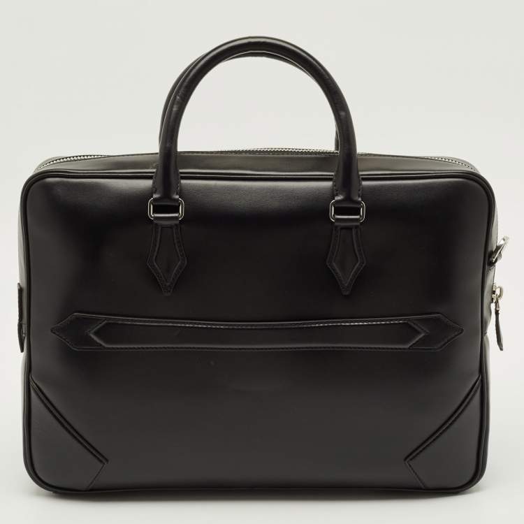 Pre Owned Montblanc Meisterstuck Black Leather Document Case