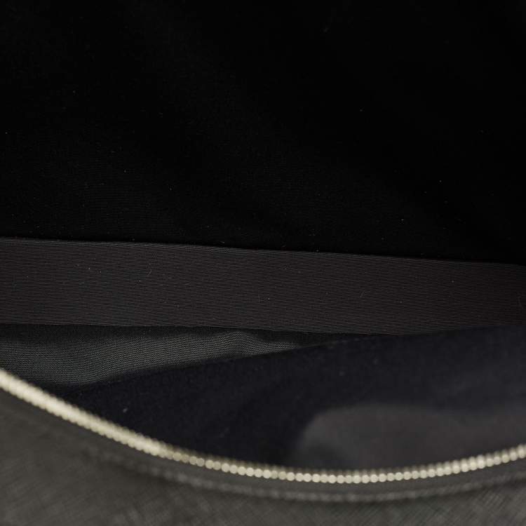 Pre Owned Montblanc Sartorial Large Black Leather Document Case