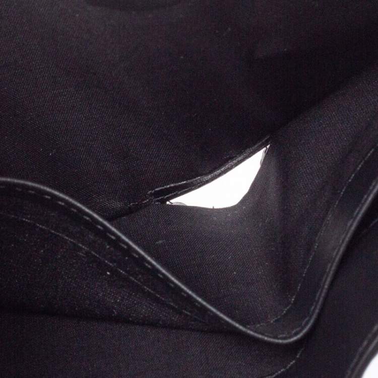 Pre Owned Montblanc Black Leather Urban Spirit 6cc Wallet 