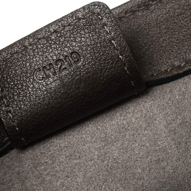 Pre Owned Montblanc Dark Brown Leather Meisterstuck Sfumato Briefcase