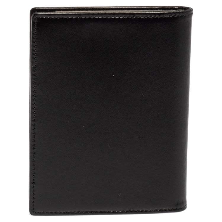 Pre Owned Montblanc Black Leather Meisterstuck Multi Credit Card Case 