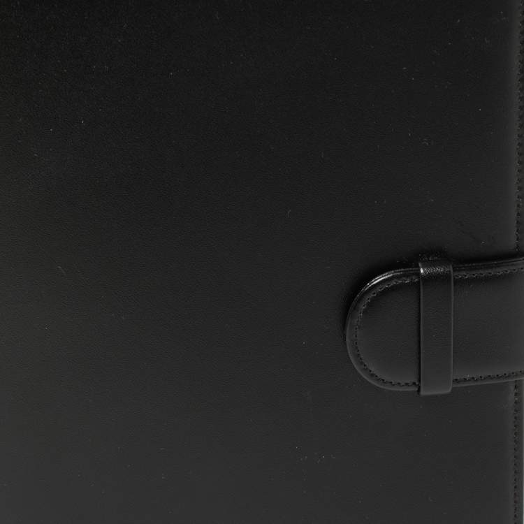 Pre Owned Montblanc Black Leather Large Meisterstück Organizer