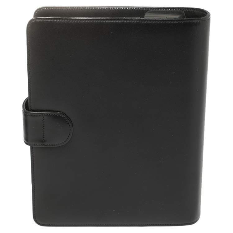 Pre Owned Montblanc Black Leather Large Meisterstück Organizer