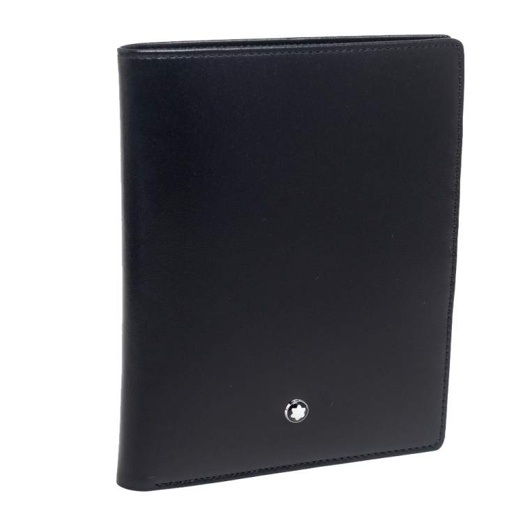 Pre Owned Montblanc Black Leather Meisterstuck 14CC Vertical Wallet