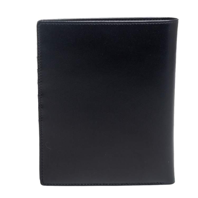 Pre Owned Montblanc Black Leather Meisterstuck 14CC Vertical Wallet