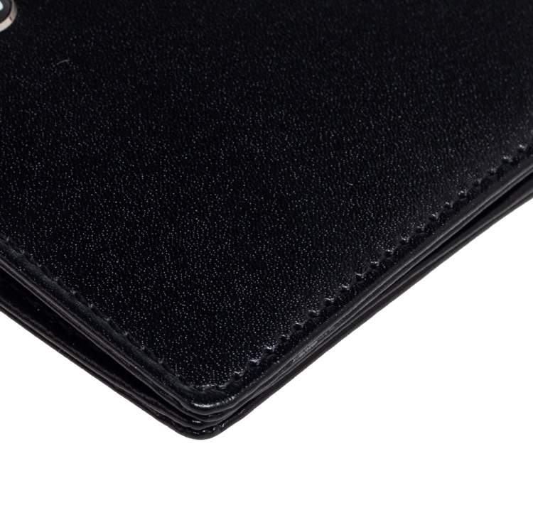 Pre Owned Montblanc Black Leather Meisterstuck 14CC Vertical Wallet