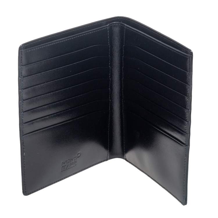 Pre Owned Montblanc Black Leather Meisterstuck 14CC Vertical Wallet