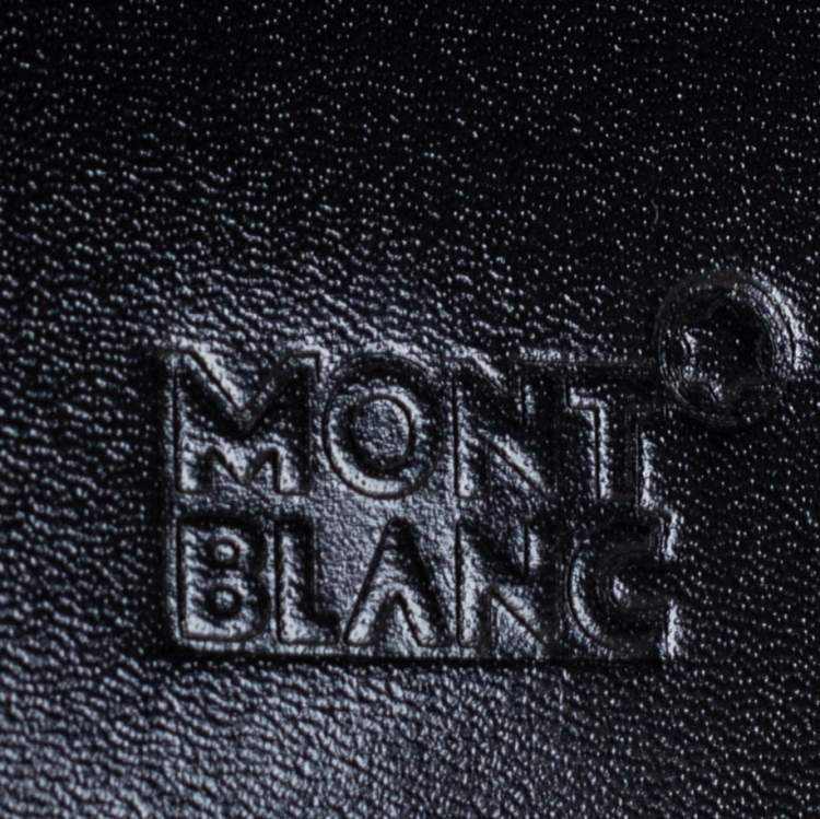 Pre Owned Montblanc Black Leather Meisterstuck 14CC Vertical Wallet