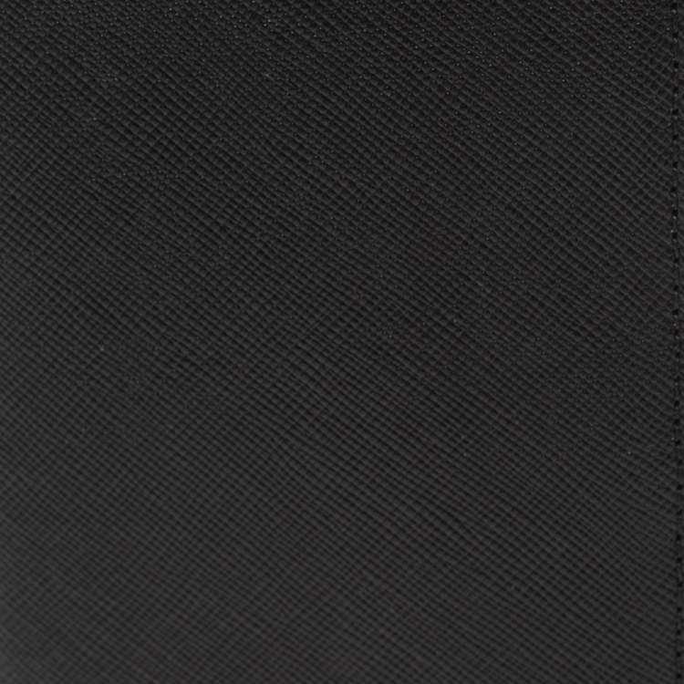 Pre Owned Montblanc Black Leather Sartorial 14CC Vertical Wallet 