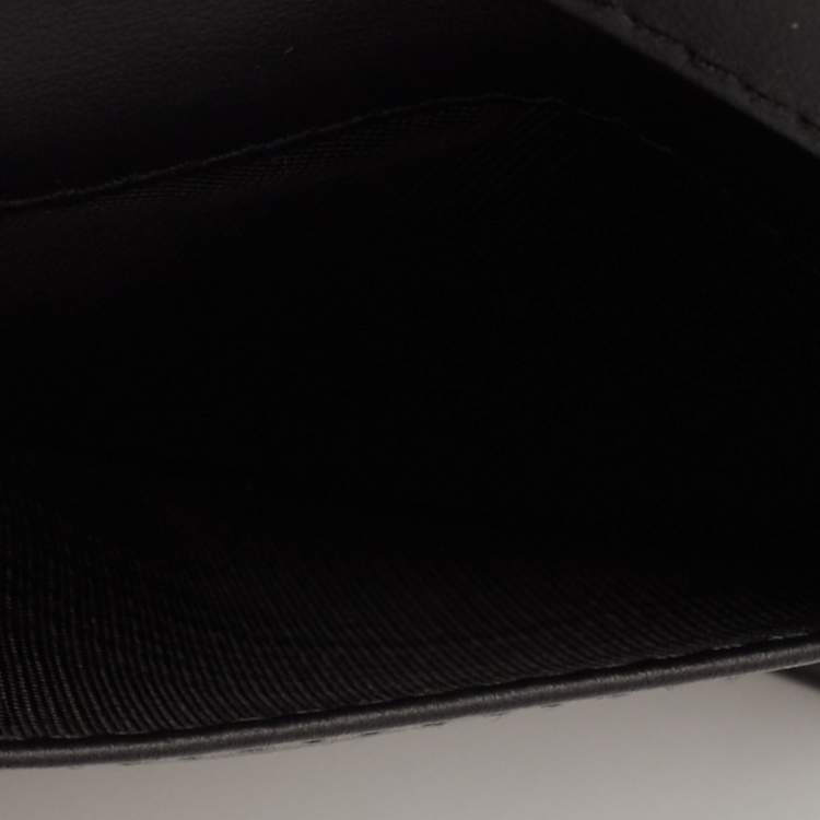 Pre Owned Montblanc Black Leather Extreme Business Card Holder