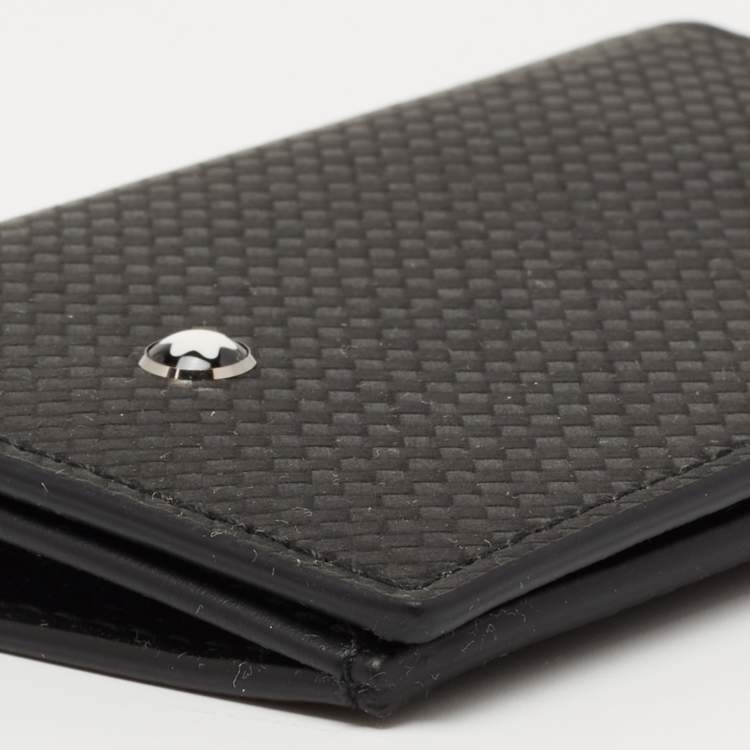 Pre Owned Montblanc Black Leather Extreme Business Card Holder