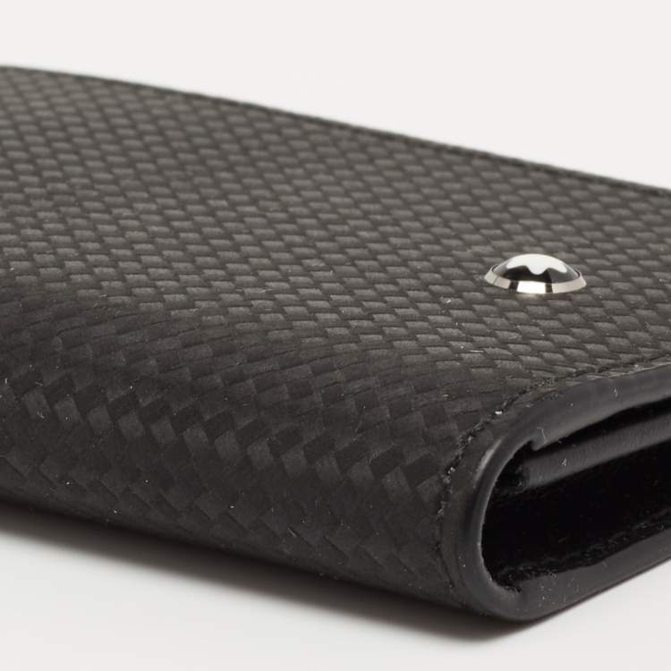 Pre Owned Montblanc Black Leather Extreme Business Card Holder