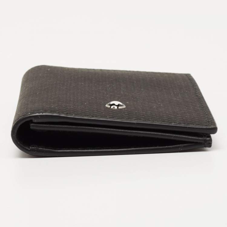 Pre Owned Montblanc Black Leather Extreme Business Card Holder