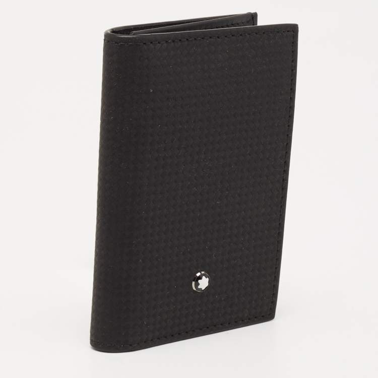 Pre Owned Montblanc Black Leather Extreme Business Card Holder