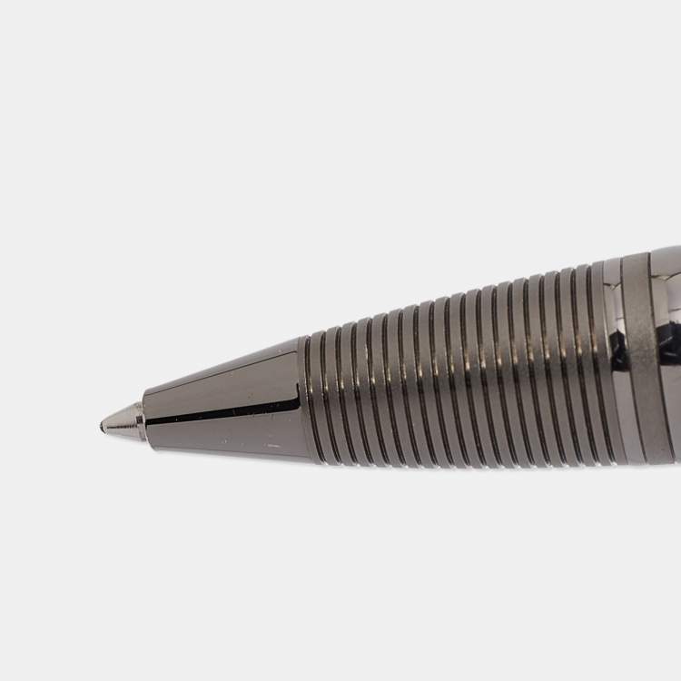 Pre Owned Montblanc StarWalker Midnight Black Ruthenium Plated Metal Ballpoint Pen