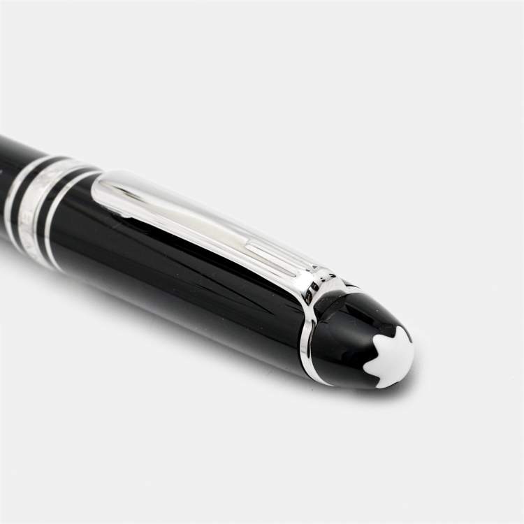 Pre Owned Montblanc Meisterstuck Resin Silver Tone BallPoint Pen