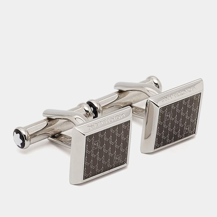 Pre Owned Montblanc Composite Steel Cufflinks