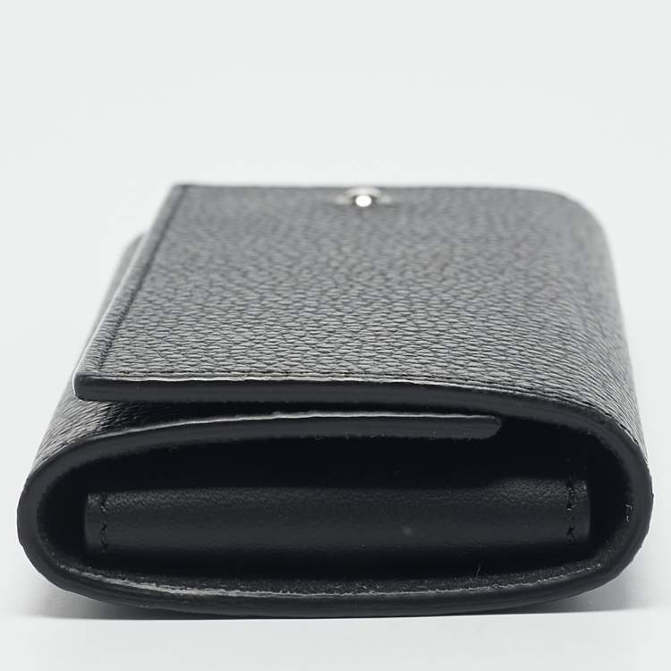 Pre Owned Montblanc Black Leather Trifold Pen Holder