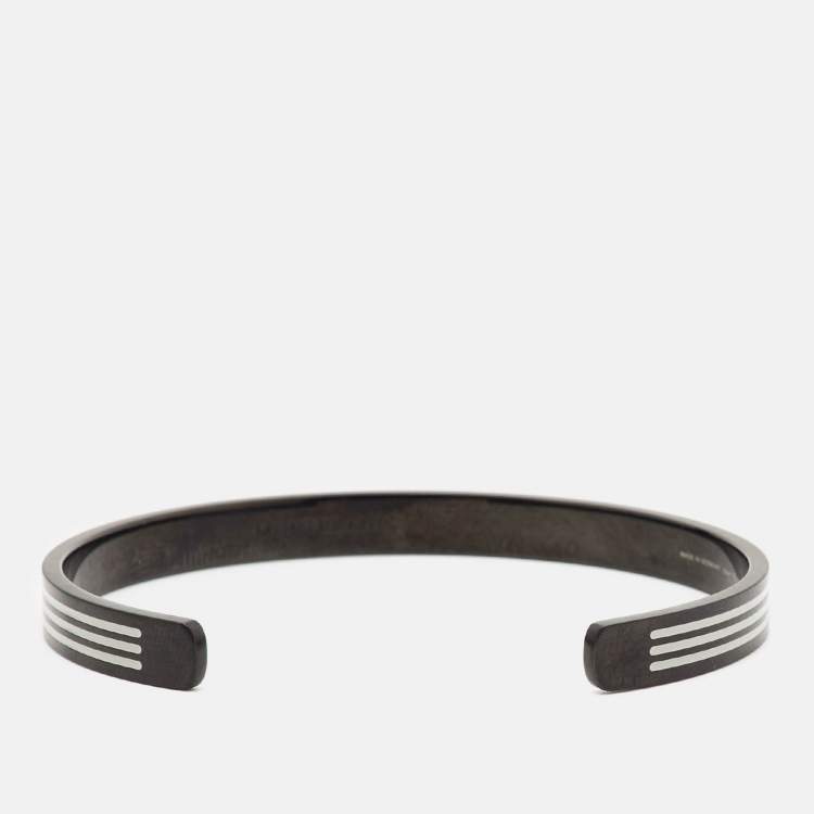Pre Owned Montblanc Starwalker Steel Black Tone Bracelet 63