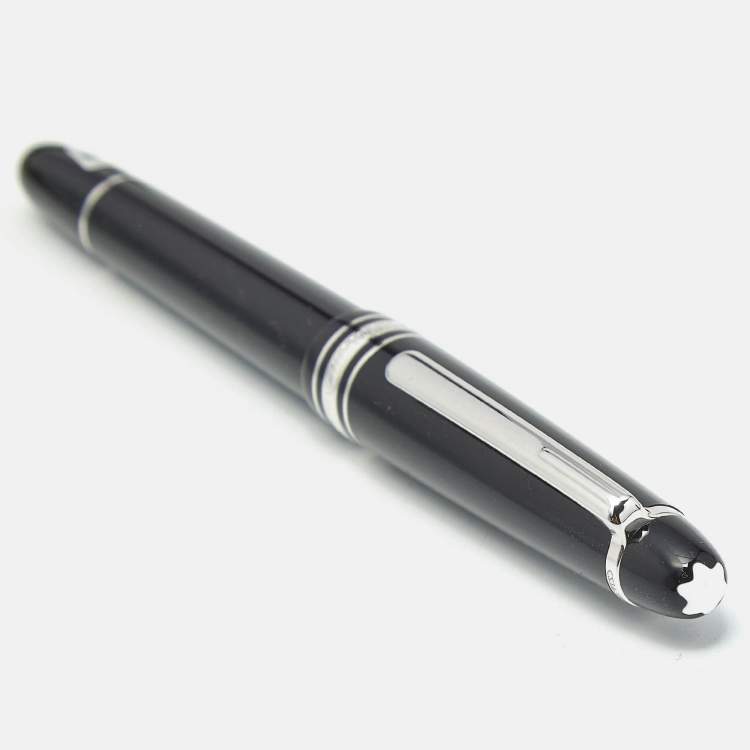 Pre Owned Montblanc Meisterstuck Hommage Frederic Chopin Black Resin Fountain Pen